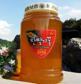 산딸기꿀  2.4kg(100%숙성생꿀) 2025년 햇꿀
