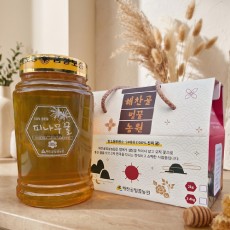 피나무꿀2.4kg(숙성생꿀)(100%숙성생꿀) 26년 햇꿀